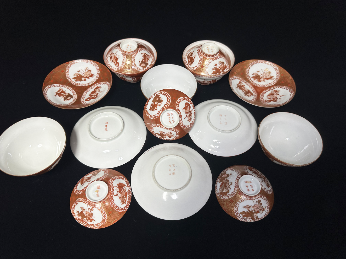 Kutani-yaki Sencha Tea Cups: A Glimpse into a Century of Artisanship