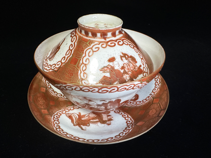 Kutani-yaki Sencha Tea Cups: A Glimpse into a Century of Artisanship