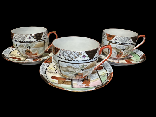 ntique Kutani Hakutai: A Century of Translucent Artistry