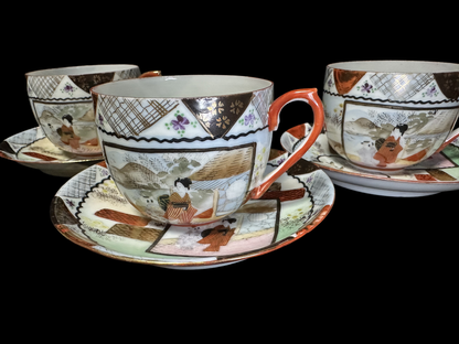 ntique Kutani Hakutai: A Century of Translucent Artistry