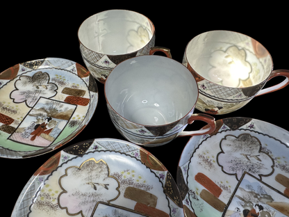 ntique Kutani Hakutai: A Century of Translucent Artistry