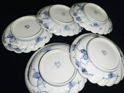 Exquisite Hand-Painted Kutani-yaki (Kutani Ware) Plates by a Ceramic Artist