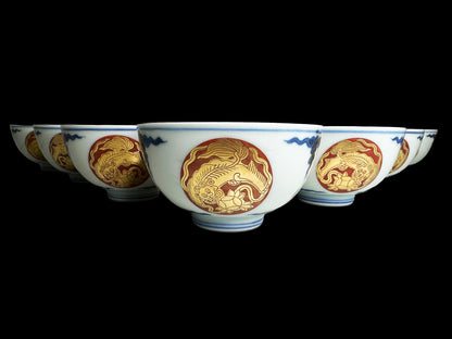 The Zenith of Hospitality: Eiraku Zengoro Tea Bowls. 千家十職「永楽善五郎」 汲出し茶碗（10客）