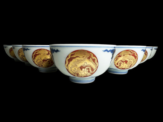 The Zenith of Hospitality: Eiraku Zengoro Tea Bowls. 千家十職「永楽善五郎」 汲出し茶碗（10客）