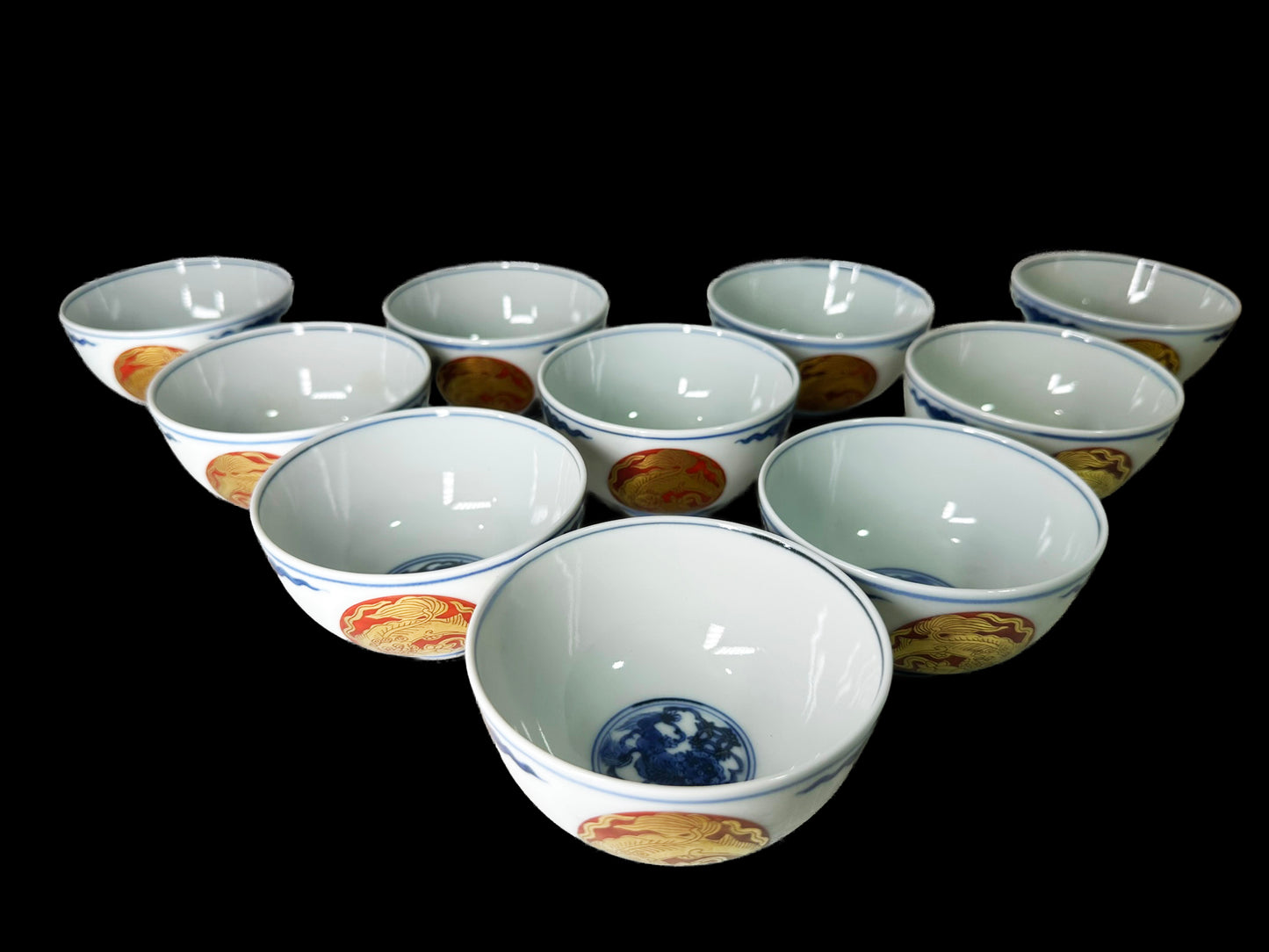 The Zenith of Hospitality: Eiraku Zengoro Tea Bowls. 千家十職「永楽善五郎」 汲出し茶碗（10客）
