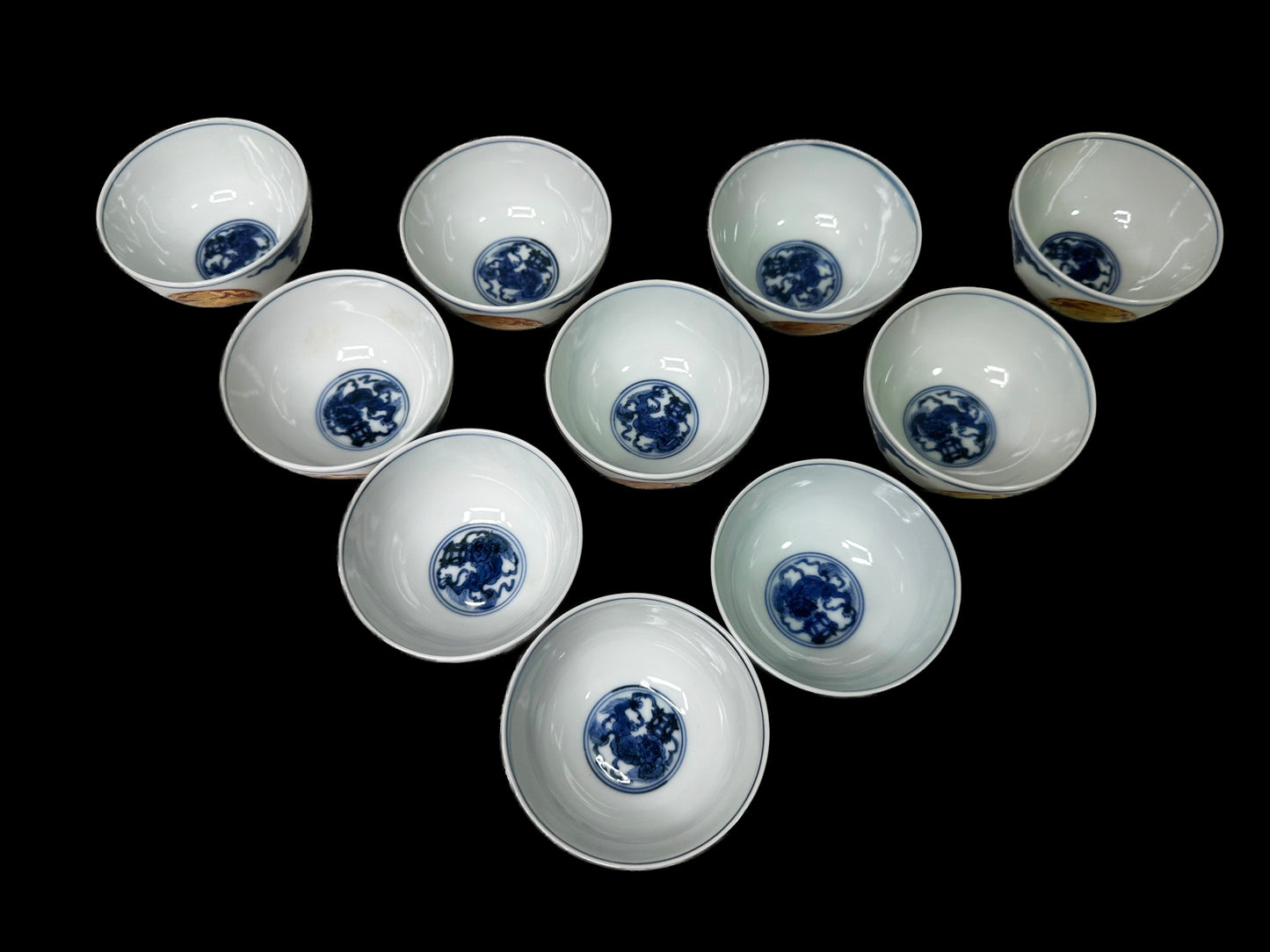 The Zenith of Hospitality: Eiraku Zengoro Tea Bowls. 千家十職「永楽善五郎」 汲出し茶碗（10客）