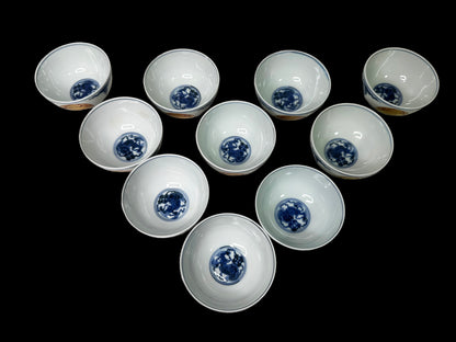 The Zenith of Hospitality: Eiraku Zengoro Tea Bowls. 千家十職「永楽善五郎」 汲出し茶碗（10客）